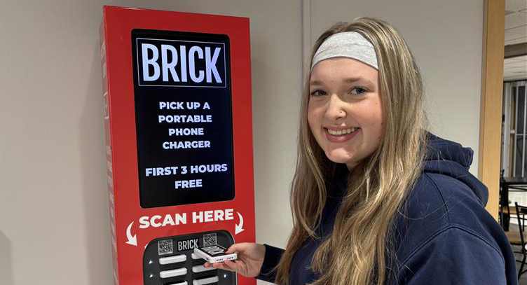 Need to charge you cell phone? Brick Charging Stations are available outside the BUSU Office. Free for all Brock Students.