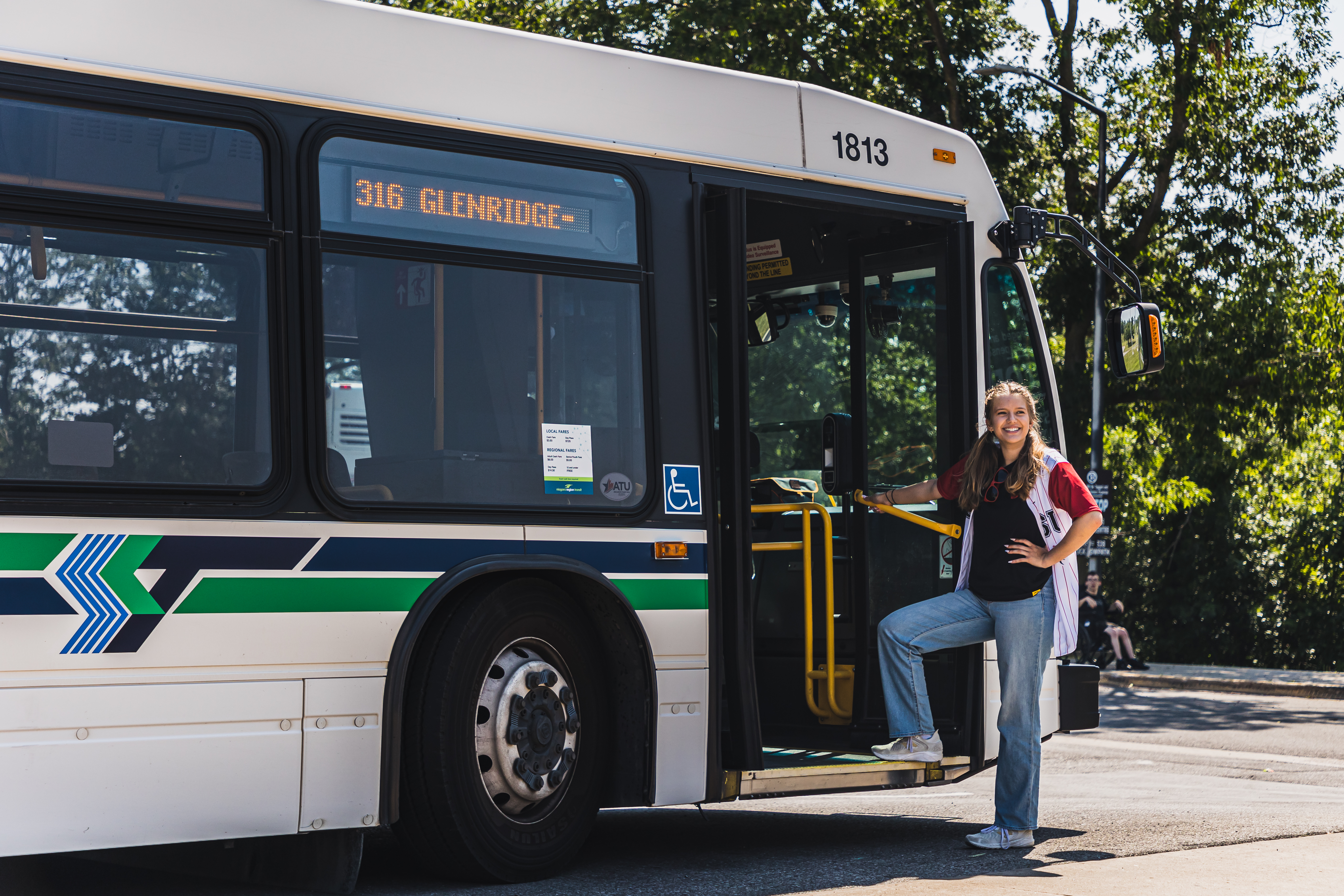 Students registered in 1.5 or more credits are provided with a Universal Bus Pass (UPass).  Your UPass, gives you access to St. Catharines, Thorold, Niagara Falls, Welland, Fort Erie, Pelham and the Niagara Regional Transit Systems.